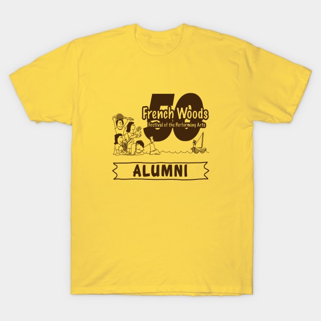 French Woods 50th Anniversary Alumni T-Shirt by veronikaisabel